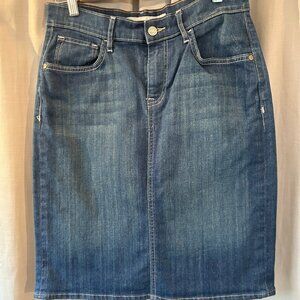 Old Navy High Rise Jean Skirt